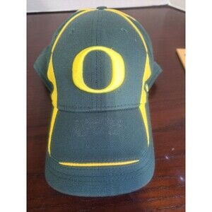 Nike Green And Yellow Oregon Ducks Baseball Cap Adult M/L